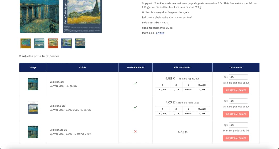 Calendriers Boissier - Media 3